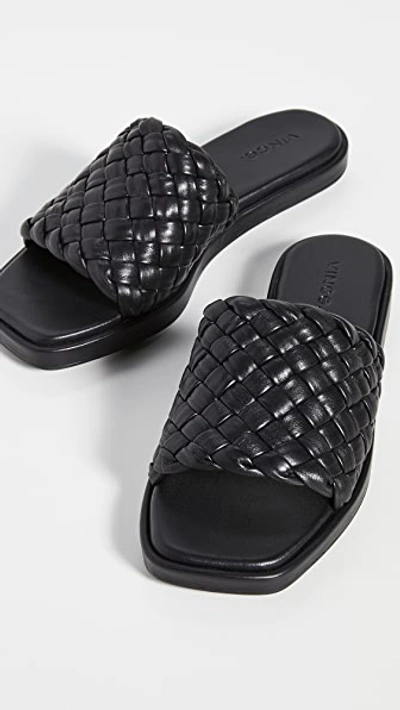 Shop Vince Rumi Sandals In Black