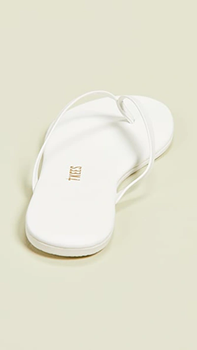Tkees The Boyfriend Leather Flip-flops In No. 1