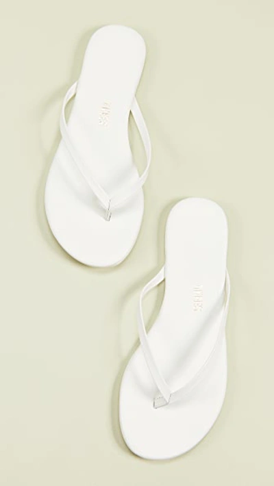 Tkees The Boyfriend Leather Flip-flops In No. 1