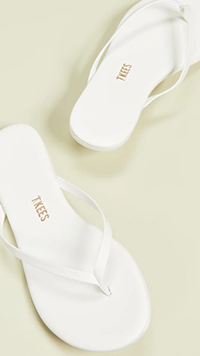 Tkees The Boyfriend Leather Flip-flops In No. 1