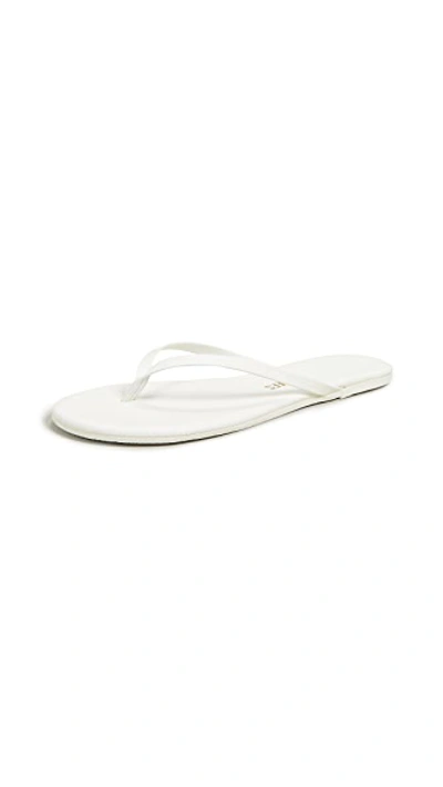 Tkees The Boyfriend Leather Flip-flops In No. 1