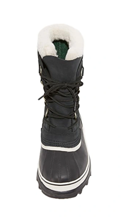 Shop Sorel Caribou Boots Black