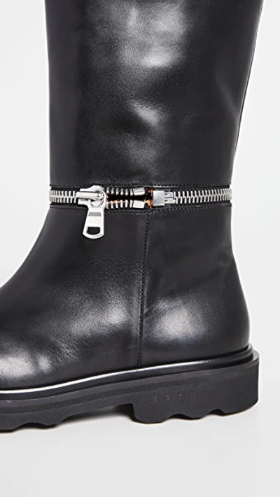 Shop Marni Layer Zip Boots