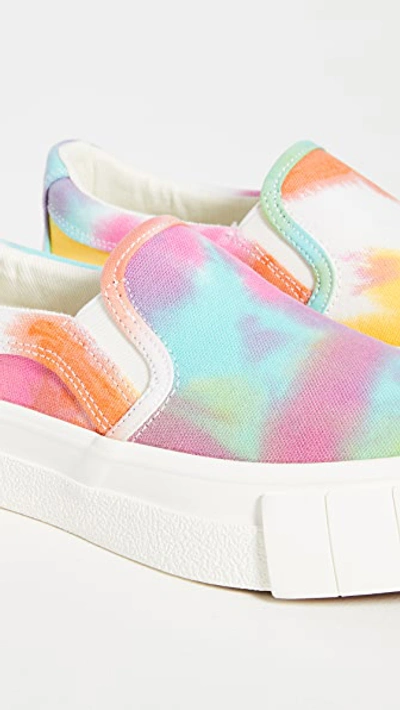 Shop Good News Yess Ombre Slip On Sneakers In Tie Dye