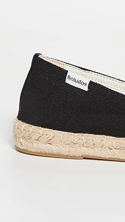 Shop Soludos Dali Espadrilles Black