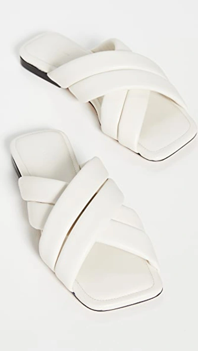 Shop Anine Bing Eve Sandals In Ivory