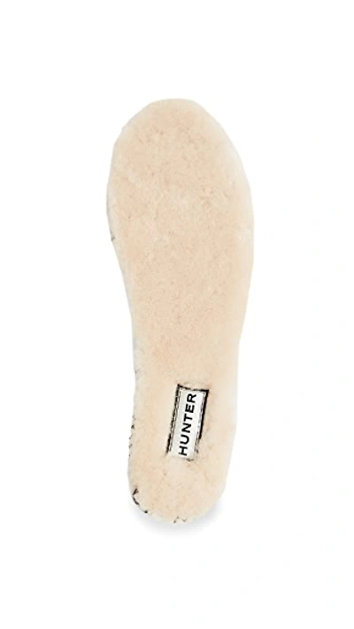 Shop Hunter Luxury Shearling Insoles Natural