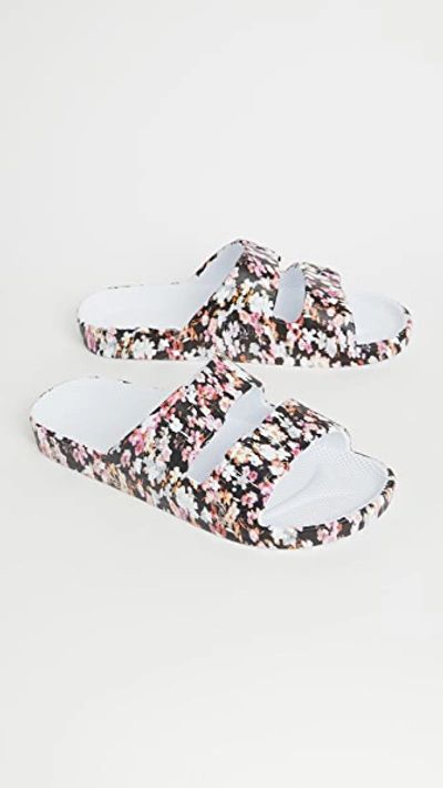 Shop Freedom Moses Moses Two Band Slides In True Romance