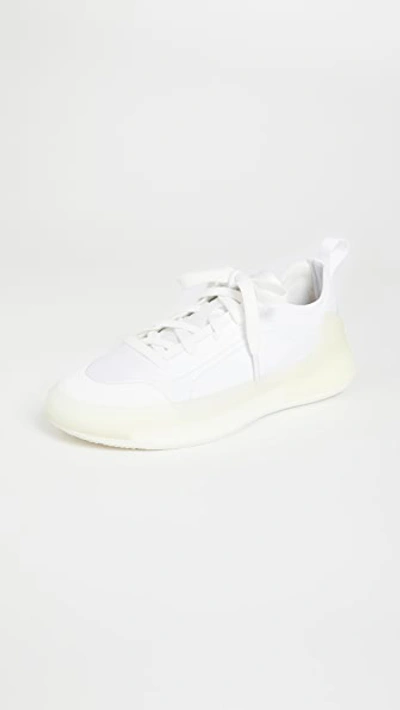 Shop Adidas By Stella Mccartney Asmc Treino Sneakers Ftwwht/ftwwht/ftwwht