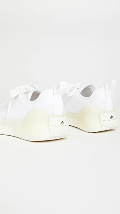 Shop Adidas By Stella Mccartney Asmc Treino Sneakers Ftwwht/ftwwht/ftwwht