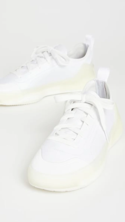 Shop Adidas By Stella Mccartney Asmc Treino Sneakers Ftwwht/ftwwht/ftwwht