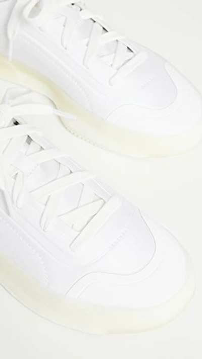 Shop Adidas By Stella Mccartney Asmc Treino Sneakers Ftwwht/ftwwht/ftwwht