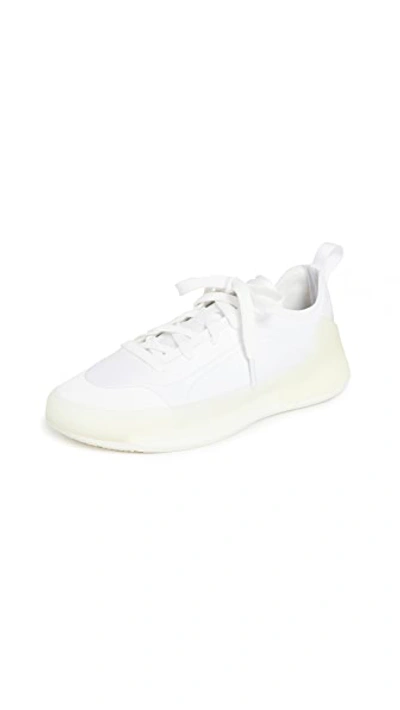 Shop Adidas By Stella Mccartney Asmc Treino Sneakers Ftwwht/ftwwht/ftwwht