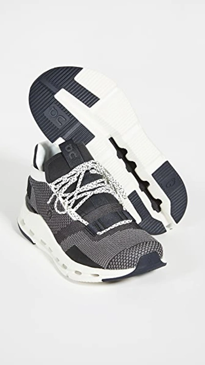 Shop On Cloudnova Sneakers In Black/white