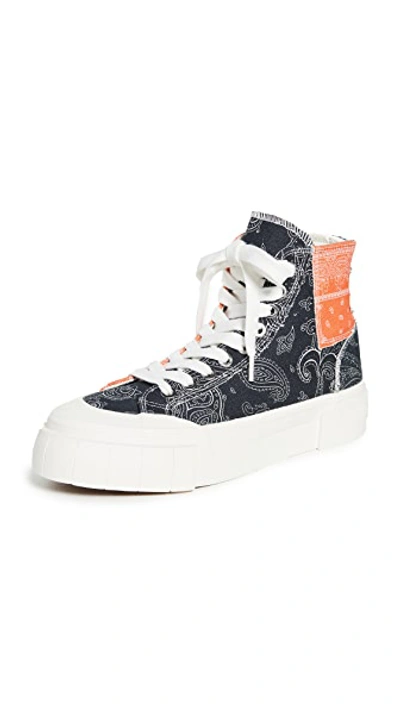 Shop Good News Palm Paisley Sneakers In Patchwork