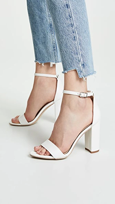 Shop Sam Edelman Yaro Sandals In Bright White