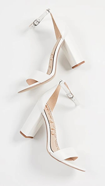 Shop Sam Edelman Yaro Sandals In Bright White
