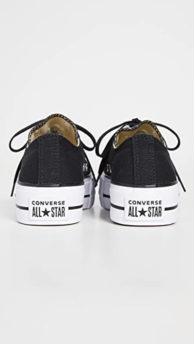 Converse Chuck Taylor All Star Lift Sneakers Black/white/white In Black/white/white