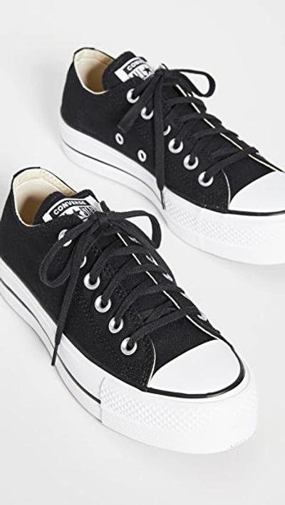 Converse Chuck Taylor All Star Lift Sneakers Black/white/white In Black/white/white