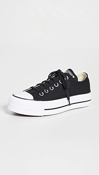 Converse Chuck Taylor All Star Lift Sneakers Black/white/white In Black/white/white