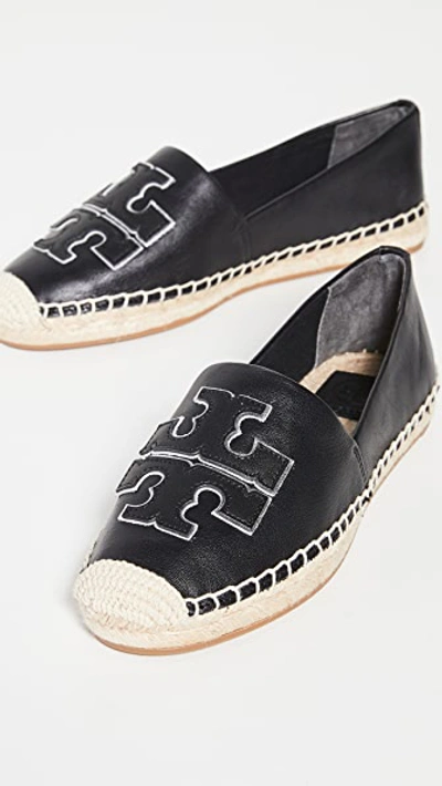 Shop Tory Burch Ines Espadrilles In Perfect Black/silver