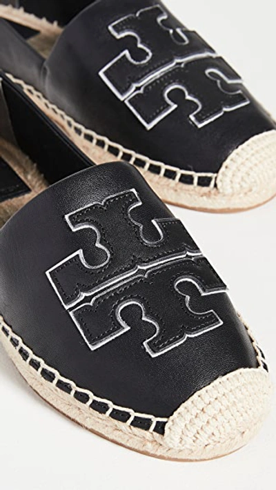 Shop Tory Burch Ines Espadrilles In Perfect Black/silver