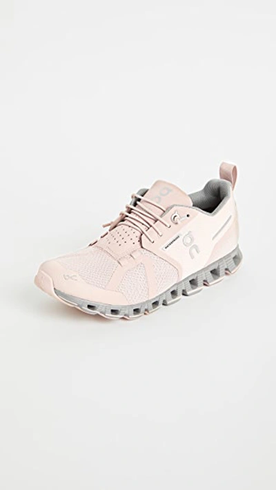 Shop On Cloud Waterproof Sneakers In Rose/lunar