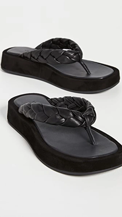 Shop Vince Nita Sandals In Black