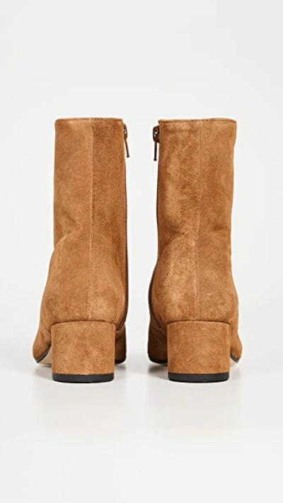 Staud Aimee Short Boots In Tan