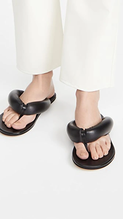 Shop Staud Rita Sandals In Black