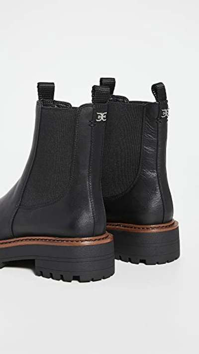 Sam Edelman Laguna Waterproof Lug Sole Chelsea Boot In Black