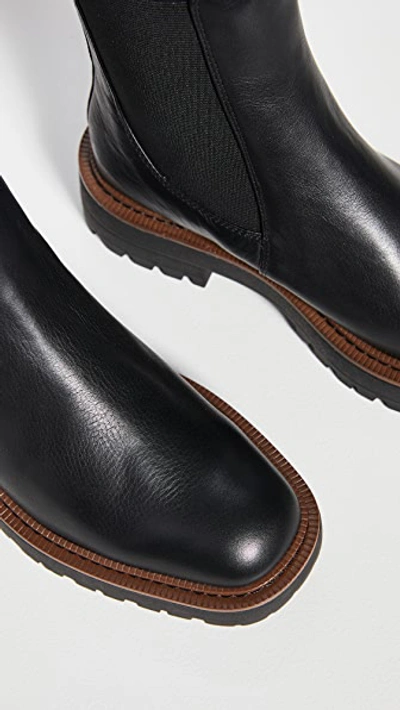 Sam Edelman Laguna Waterproof Lug Sole Chelsea Boot In Black