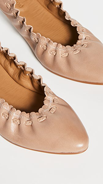 see by chloe jane pointed ballet flats