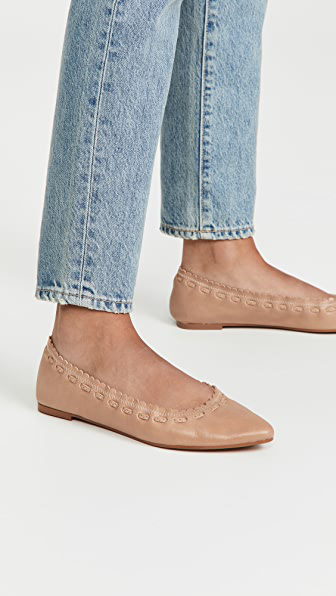 see by chloe jane point ballet flats