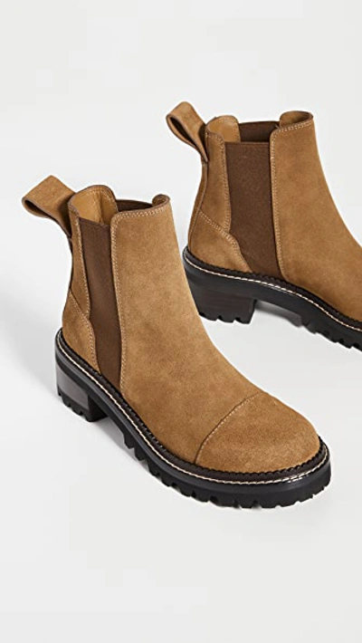 Shop See By Chloé Mallory Boots In Tobacco