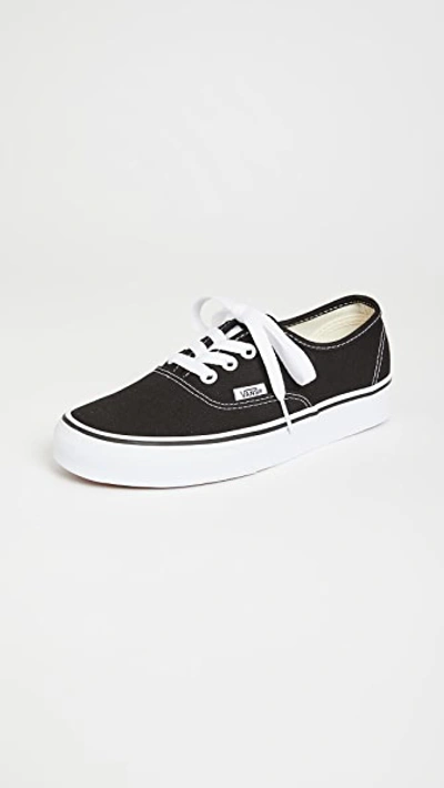 Shop Vans Ua Authentic Sneakers Black