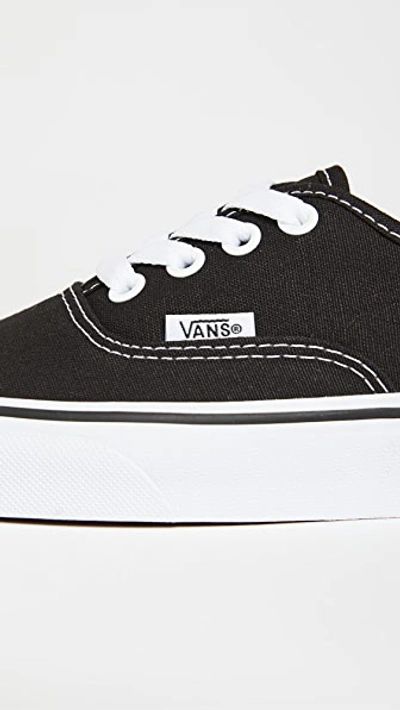 Shop Vans Ua Authentic Sneakers Black