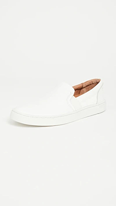 Shop Frye Ivy Slip On Sneakers In White