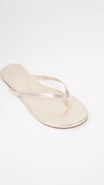 Tkees Glitters Flip Flops In Pink Pearl