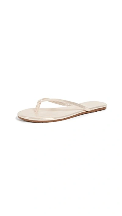 Tkees Glitters Flip Flops In Pink Pearl