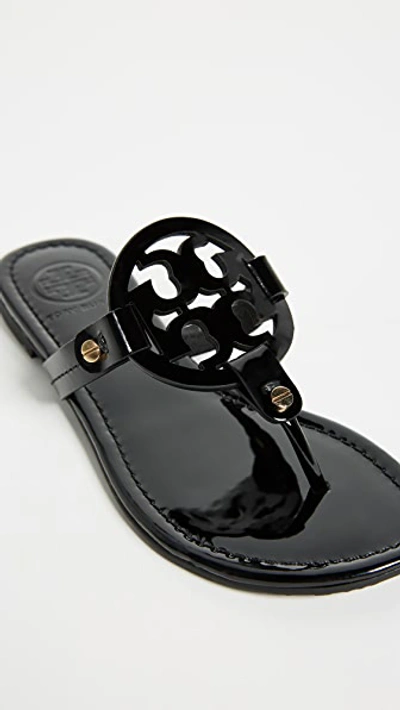 Tory Burch Miller Soft Sandal In Black