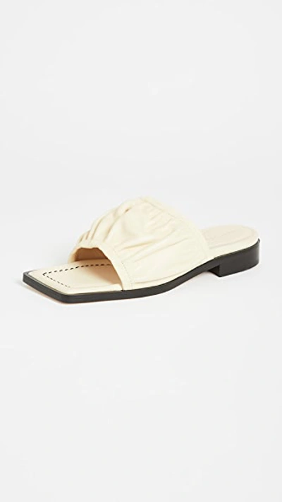 Shop Wandler Mila Sandals In Cream