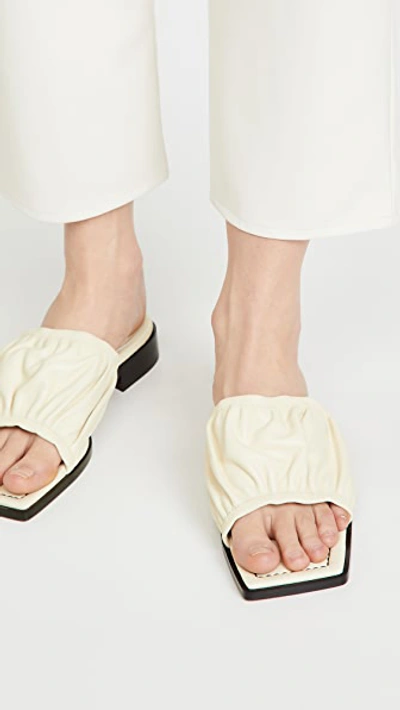 Shop Wandler Mila Sandals In Cream