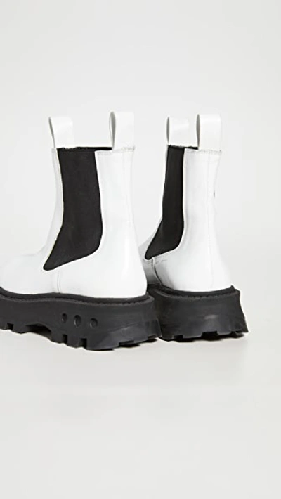 Shop Simon Miller F147 Scrambler Boots In White