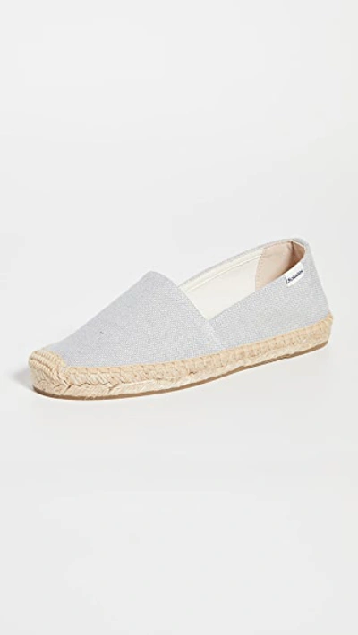 Shop Soludos Dali Espadrilles In Chambray