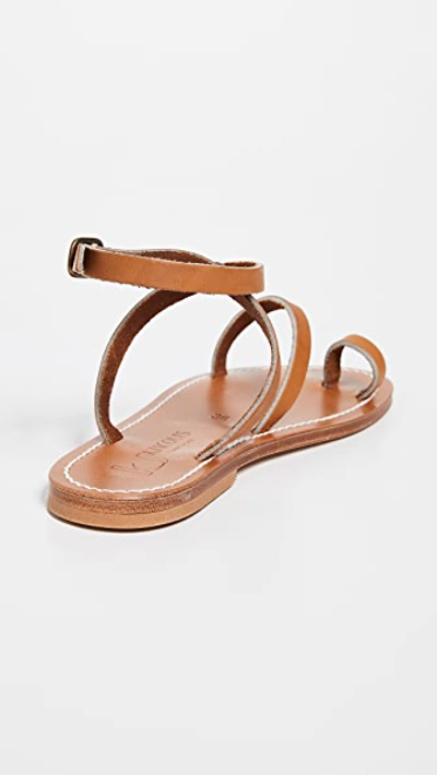 Shop Kjacques Loki Sandals In Pul Naturel