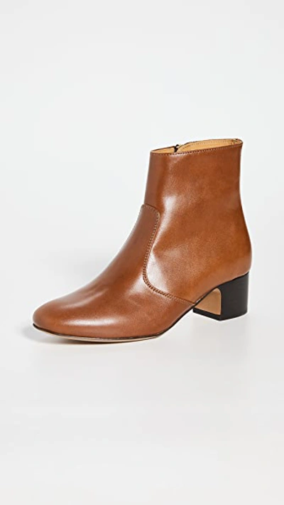 Shop Apc Joey Boots In Cad Noisette