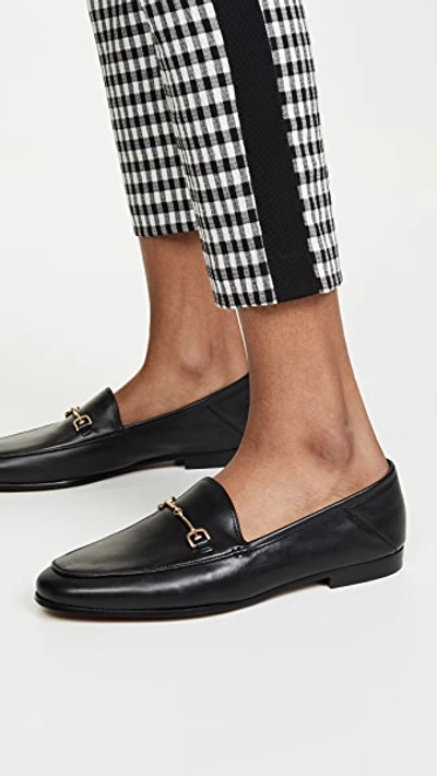 Sam Edelman Loraine Embellished Leather Loafers In Black