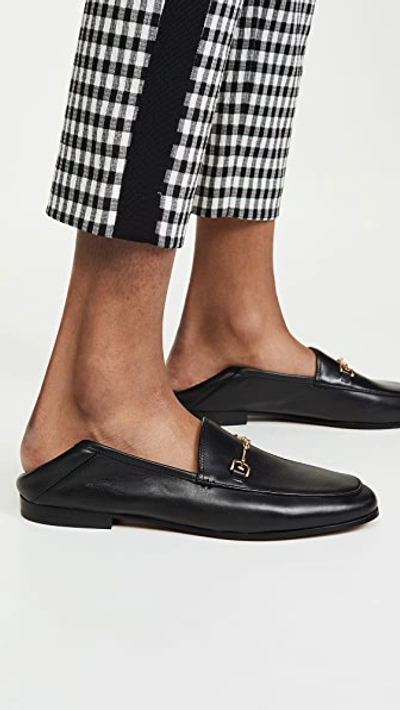 Sam Edelman Loraine Embellished Leather Loafers In Black