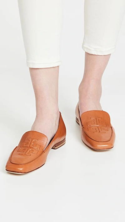 Shop Tory Burch 15mm Ruby Loafers In Aged Camello